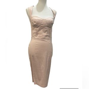 Blush/Pink ASOS Bustier Dress - Size 6